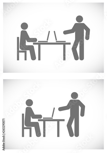 person in office icon