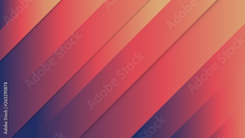 Abstract 16 9 size vector background with colorful shapes and gradient layers.