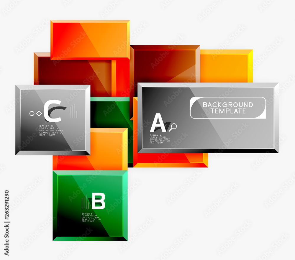 Minimal square banner abstract background Minimal square banner abstract background