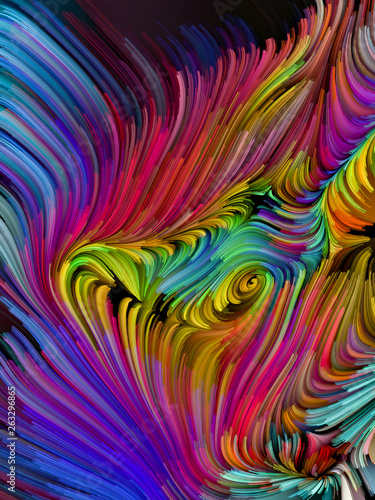 Colorful Paint Abstract