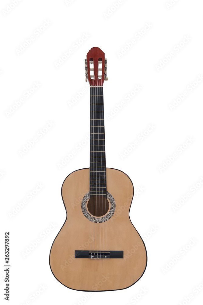 Obraz premium Classical acoustic guitar.