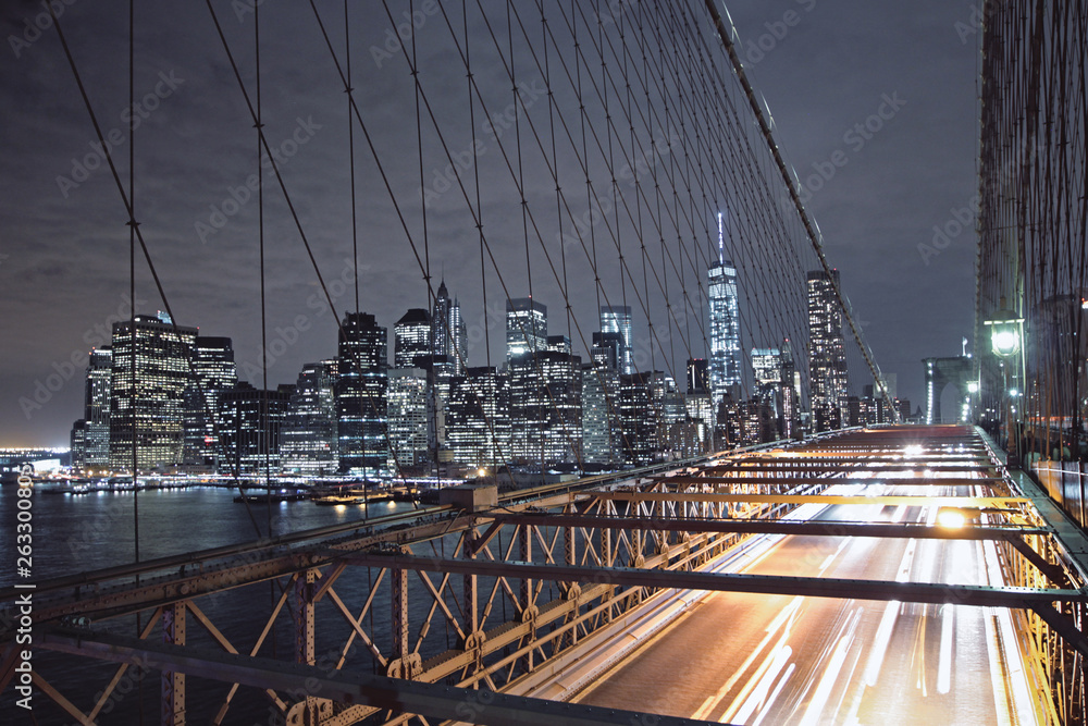 Obraz premium New York city background