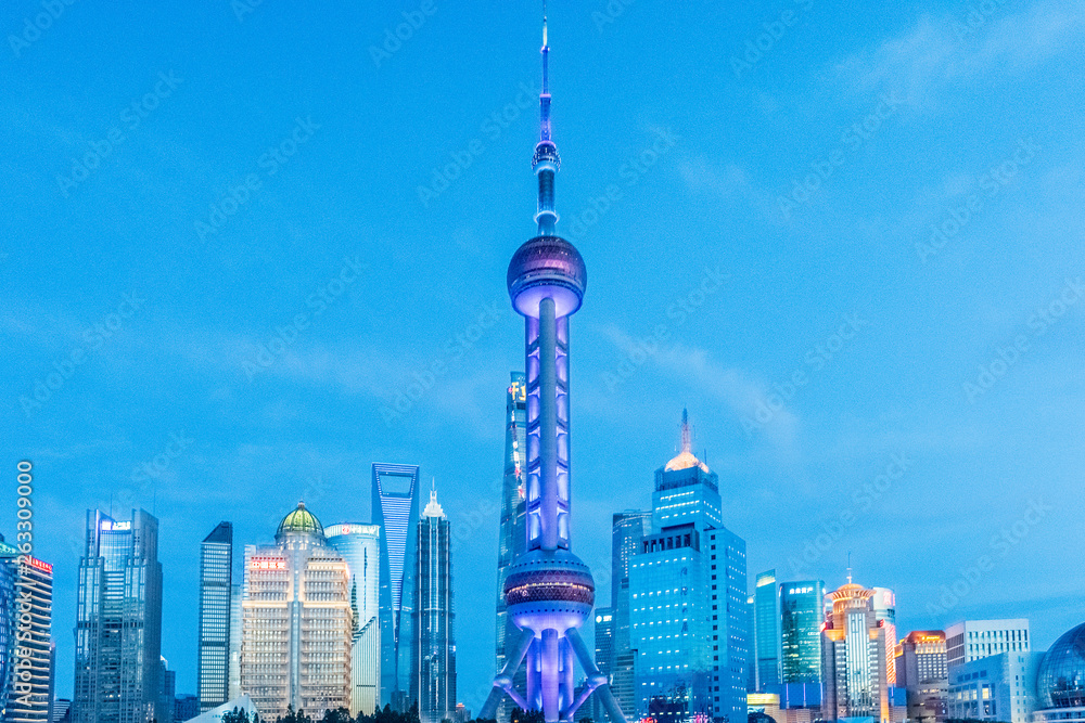 Naklejka premium 浦東