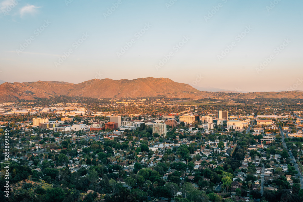 View of downtown Riverside, from Mount Rubidoux in Riverside, California