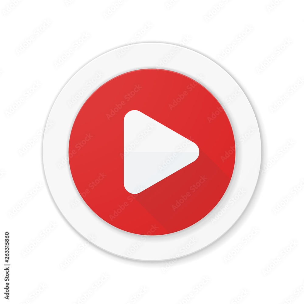 Play button illustration Play button illustration