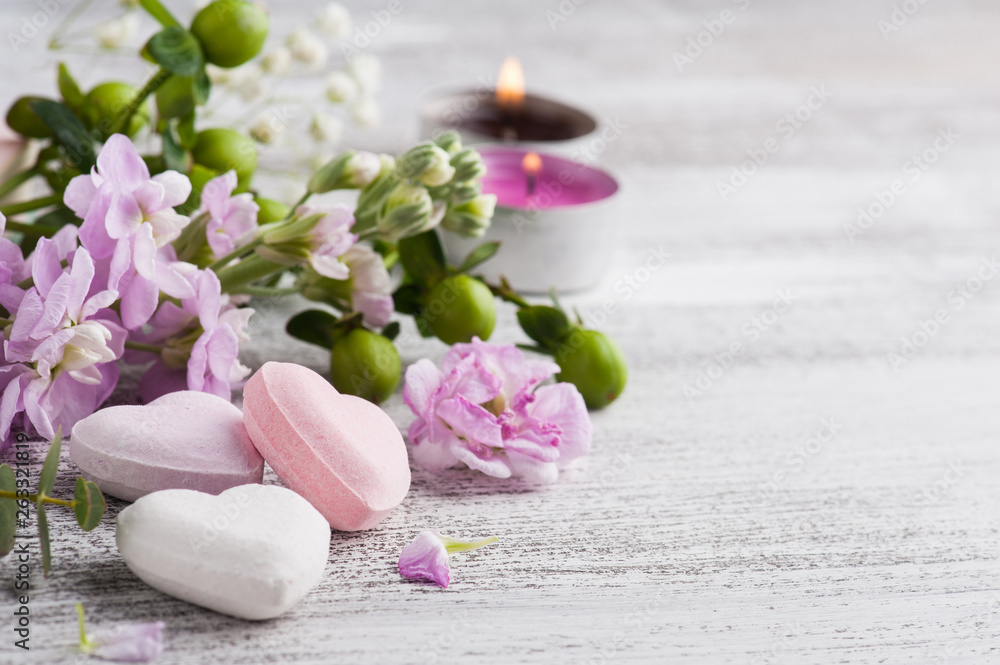 Spa products with bath bombs Spa products with bath bombs