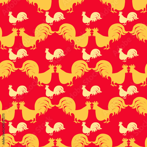 Rooster pattern1