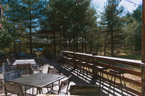 Porch at Bold Rock Cidery