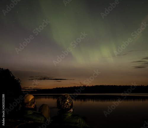 Northern Lights in Boundary Waters Canoe Area