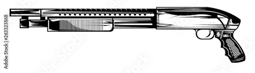 shotgun vector art