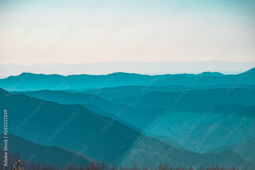 California Mountain Horizon