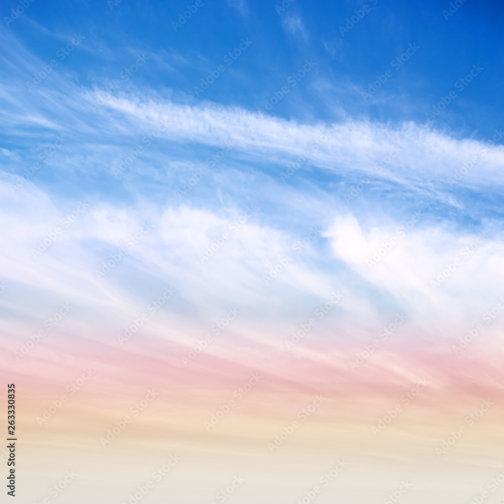 Obraz premium Sky colors air clouds