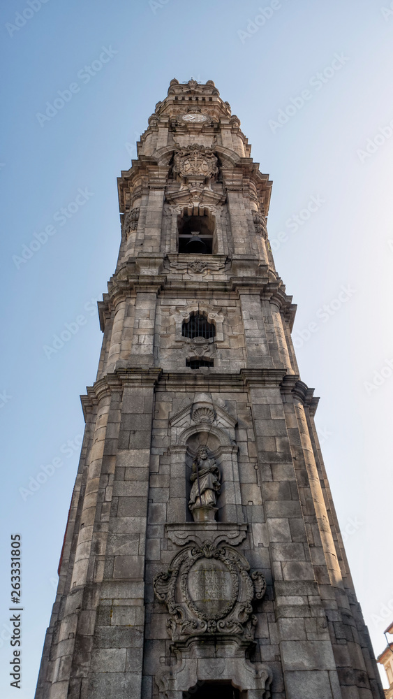 CLÉRIGOS CHURCH TOWER AT PORTO - PORTUGAL