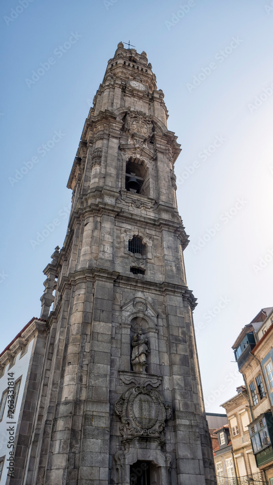 CLÉRIGOS CHURCH TOWER AT PORTO - PORTUGAL