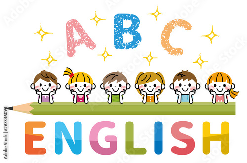 子供　教育　「ENGLISH」