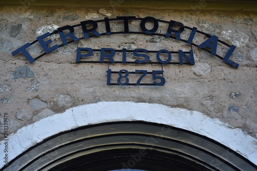 Yuma, AZ., U.S.A. Jan. 27, 2017. Arizona’s Yuma Territorial Prison State Historic Park; On July 1, 1876, the first seven inmates entered the Territorial Prison at Yuma into cells they built themselves