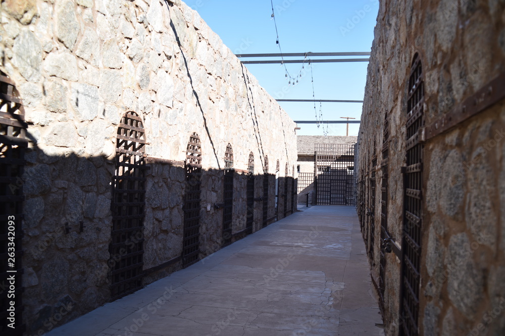 Yuma, AZ., U.S.A. Jan. 27, 2017. Arizona’s Yuma Territorial Prison ...