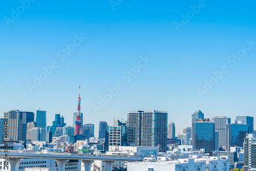                       Tokyo city skyline   Japan