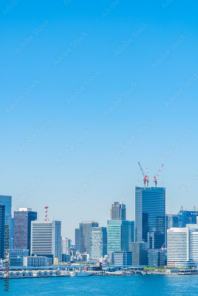 東京の風景 Tokyo city skyline , Japan