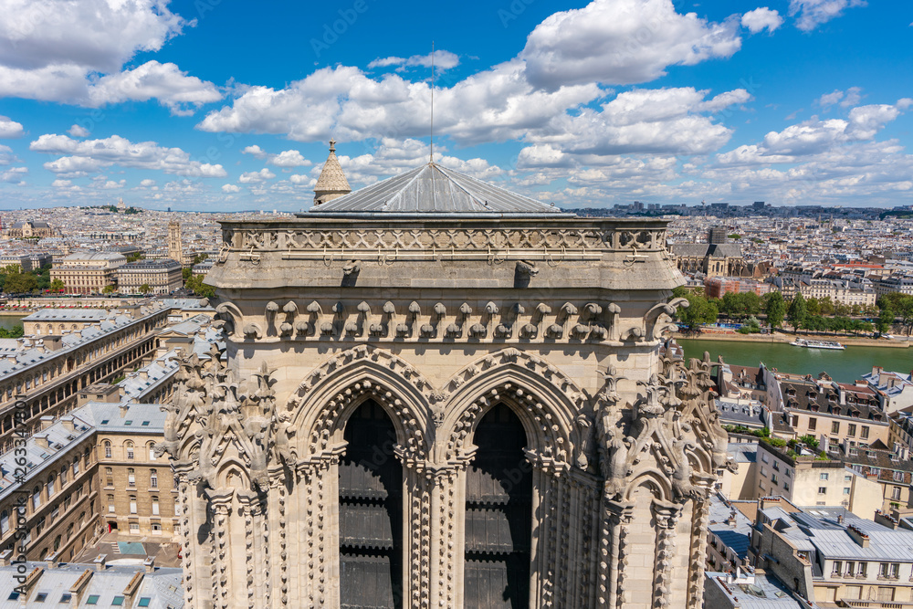 Obraz premium ノートルダム大聖堂
