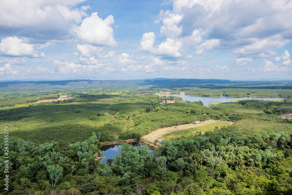 High angle view,Phu Sing Bueng Kan High angle view,Phu Sing Bueng Kan