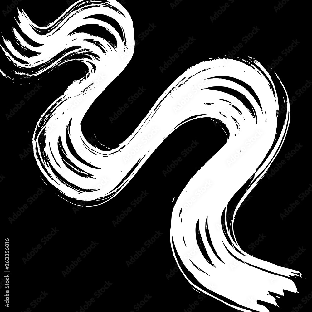 Brush grunge pattern. White and black vector. Brush grunge pattern. White and black vector.