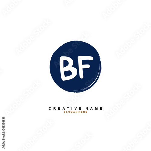 B F BF Initial logo template vector Free Download B F BF Initial logo template vector - GFXLoad