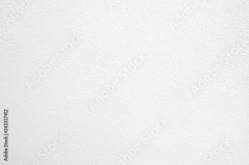 White Painted on Concrete Wall Texture Background.