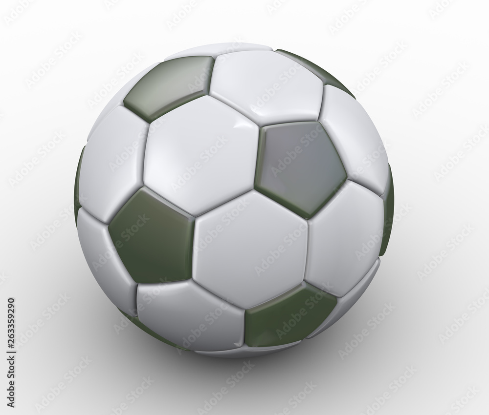 3d soccer football. 3d soccer football.
