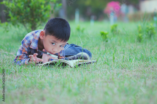 Learning the environment of boys.