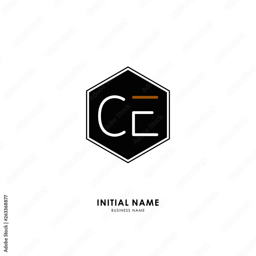C E CE Initial logo letter with minimalist concept. Vector with scandinavian style logo. C E CE Initial logo letter with minimalist concept. Vector with scandinavian style logo.
