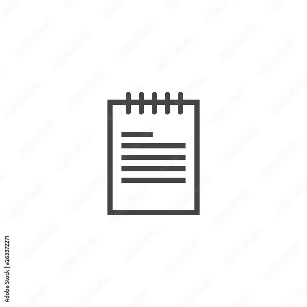 Document graphic design template vector isolated Document graphic design template vector isolated