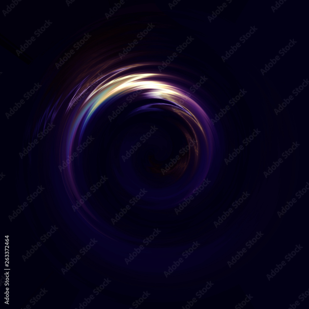 Naklejka premium circle flare with rays