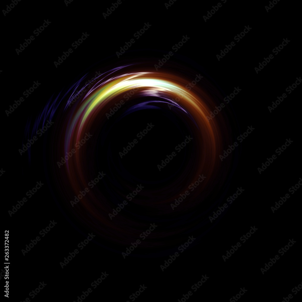circle flare with rays circle flare with rays