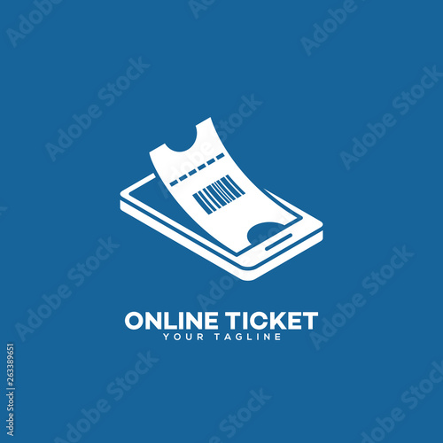Online ticket logo
