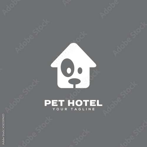 Pet hotel logo