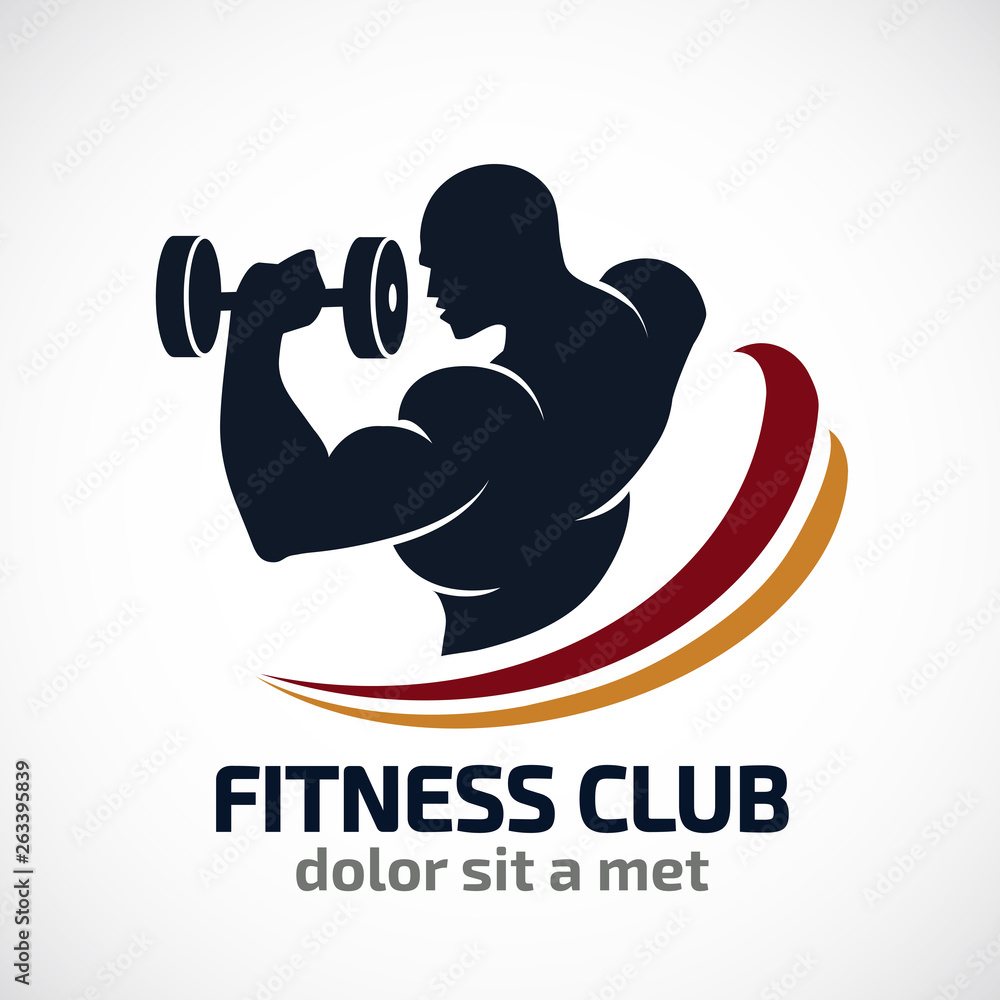 fitness vector logo design template,design for gym and fitness vector ...