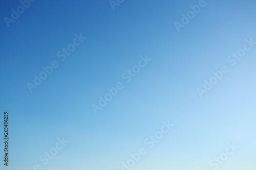 clear blue sky background © sutichak