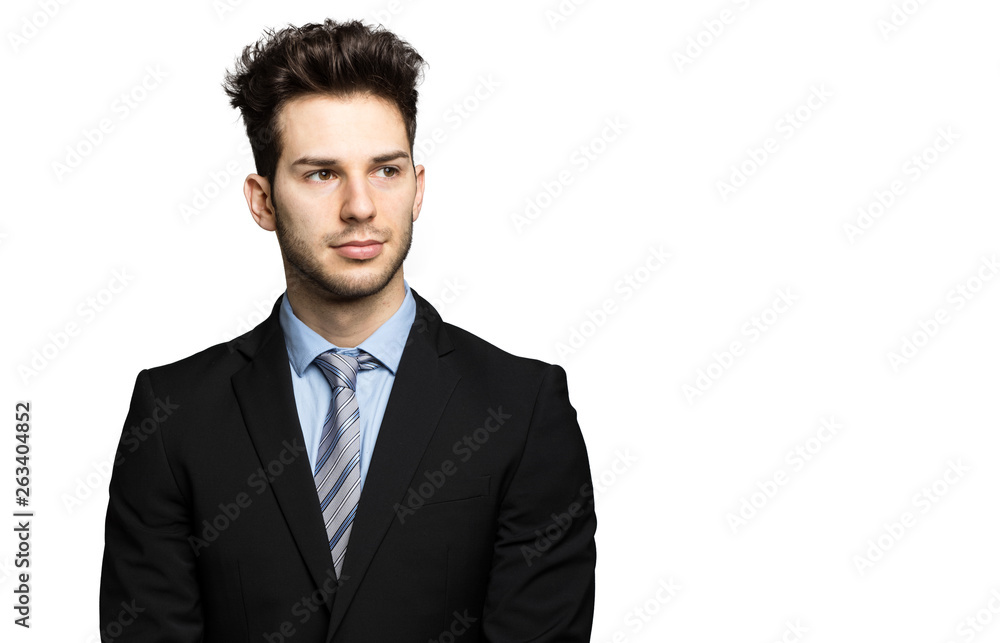 Young businessman having an idea Young businessman having an idea