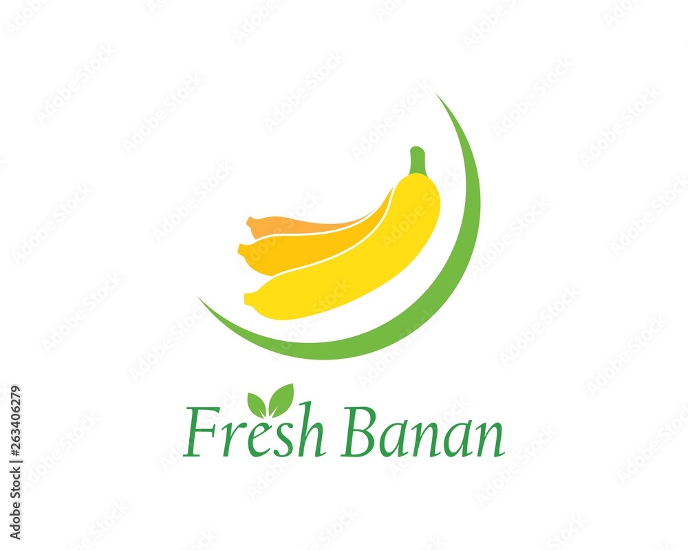 Banana logo vector Banana logo vector