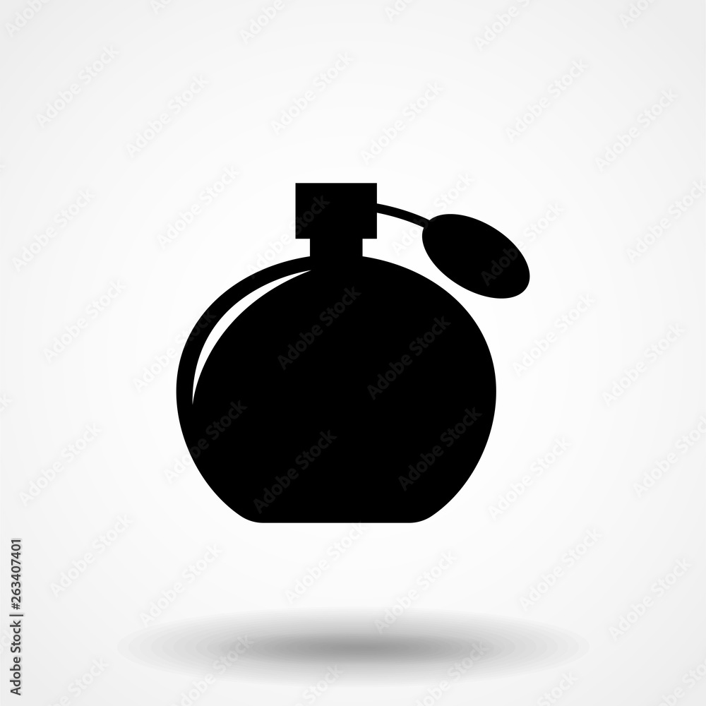 Perfume Icon Vector Isolated In Flat Style Vector For Apps, UI, Websites. Black Icon Vector Illustration Perfume Icon Vector Isolated In Flat Style Vector For Apps, UI, Websites. Black Icon Vector Illustration