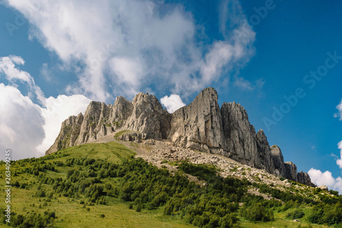 Mountain named Big Thach on the republic Adygea territory North Caucasus