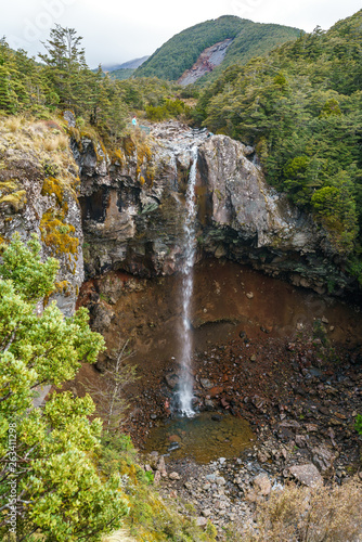 water falls, mangawhero falls, tongariro, new zealand 5 photo