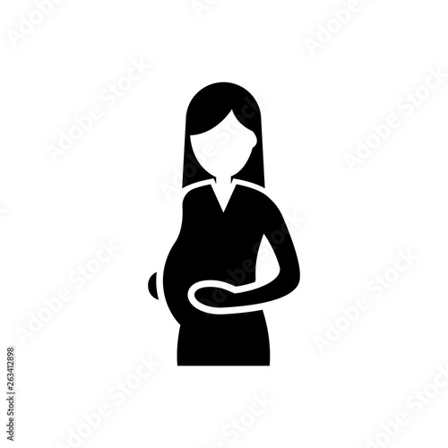 Pregnant Woman Icon