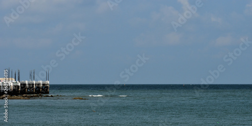 cruise ship in the sea