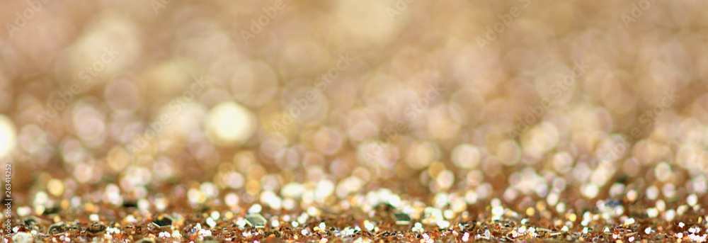 Shiny golden background. BANNER long format Shiny golden background. BANNER long format