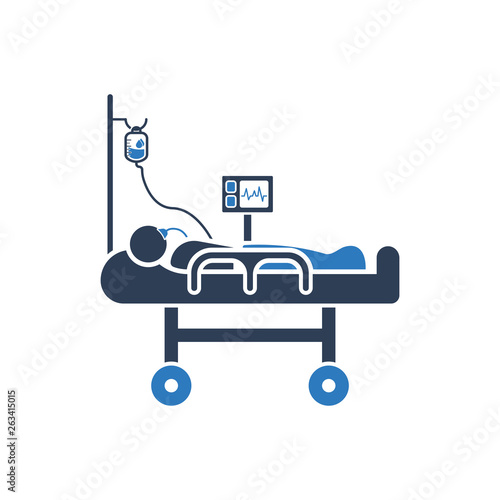 Intravenous Patient Icon