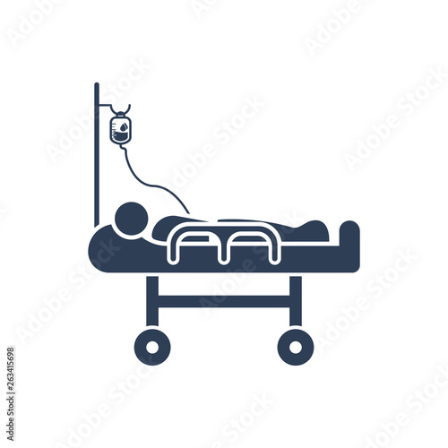 Simple Illustration of Medical Treatment Icon