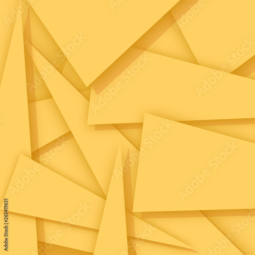 Fondo lineal triángulos amarillo naranja