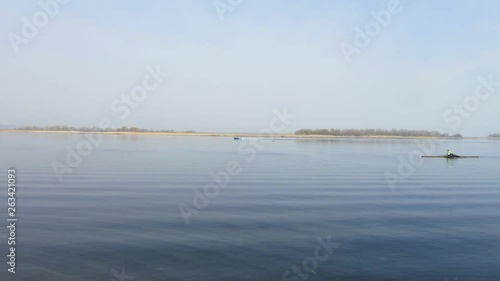 two boats on the river